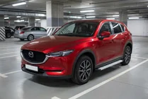 Mazda CX-5 2017–2025 Pedane Laterali Maya V2 (2 pz, Alluminio) foto 1