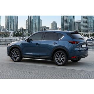 Pedane Laterali Maydos V1 (2 pz, Alluminio) Mazda CX-5 2017–2025 foto 1