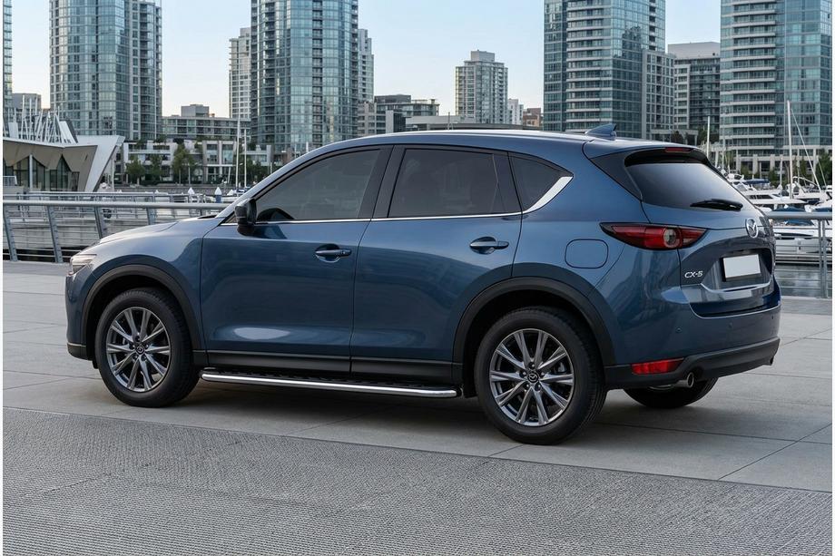 Mazda CX-5 2017–2025 Pedane Laterali Maydos V1 (2 pz, Alluminio) Image
