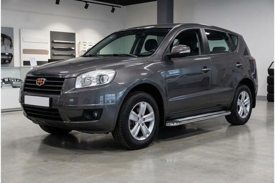 Geely Emgrand X7 2011- Pedane Laterali Maydos V2 (2 pz, Alluminio e Acciaio Inox) Image