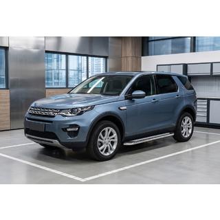 Pedane Laterali Maydos V2 (2 pz, Alluminio e Acciaio Inox) Land Rover Discovery Sport 2014- foto 1