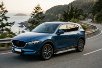 Mazda CX-5 2017–2025 Pedane Laterali Maydos V2 (2 pz, Alluminio e Acciaio Inox) foto 1