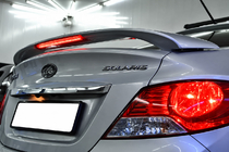 Hyundai Accent 2011-2017 Spoiler Niken V2 (primer per verniciatura) foto 4