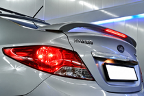 Hyundai Accent 2011-2017 Spoiler Niken V2 (primer per verniciatura) foto 2