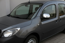Mercedes Citan 2013-2021 Coperture Specchietti (2 pz, Acciaio Inox) OmsaLine - Acciaio Inox Italiano foto 1