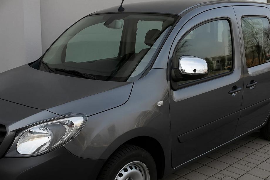 Mercedes Citan 2013-2021 Coperture Specchietti (2 pz, Acciaio Inox) OmsaLine - Acciaio Inox Italiano Image
