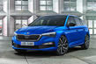 La nuova berlina Skoda Scala in numero di modello di società foto 3