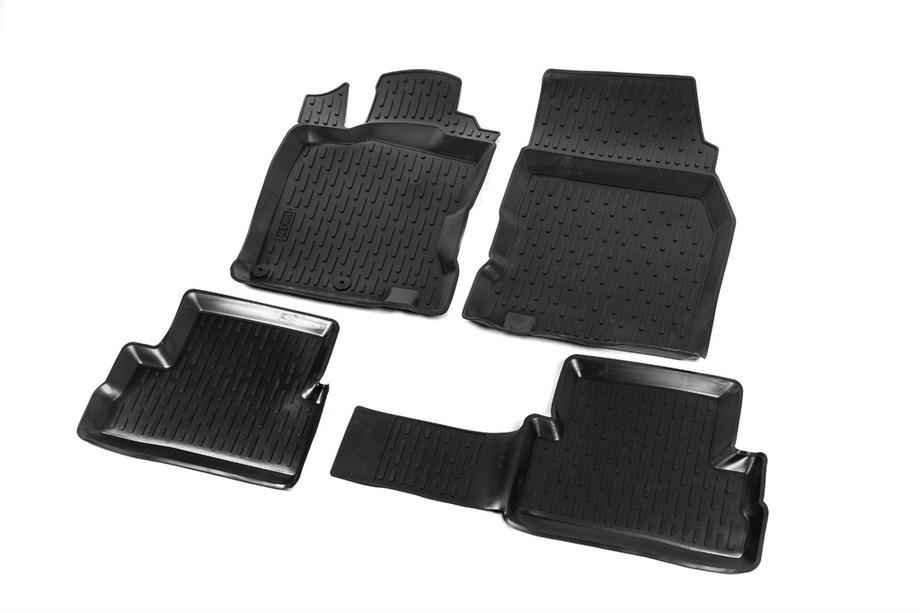 Nissan Qashqai 2014-2021 Tappetini in gomma (4 pz, Niken 3D) Foto 2