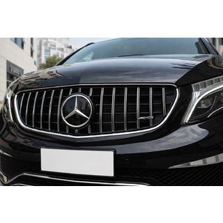 Griglia Anteriore GT Panamericana Cromo (2014-2019 per V-Class) Mercedes Vito/V-class W447 2014- foto 2