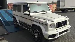 Mercedes G class W463 1990-2018 Kit carrozzeria facelift per G63 AMG 2018 (senza cofano e parafanghi) foto 5