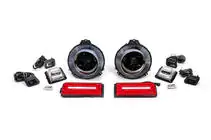 Mercedes G class W463 1990-2018 Kit carrozzeria facelift per G63 AMG 2018 (senza cofano e parafanghi) foto 21