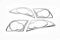 Mazda 6 2003-2008 Coperture cromate per fanali posteriori (2 pz, plastica) foto 3