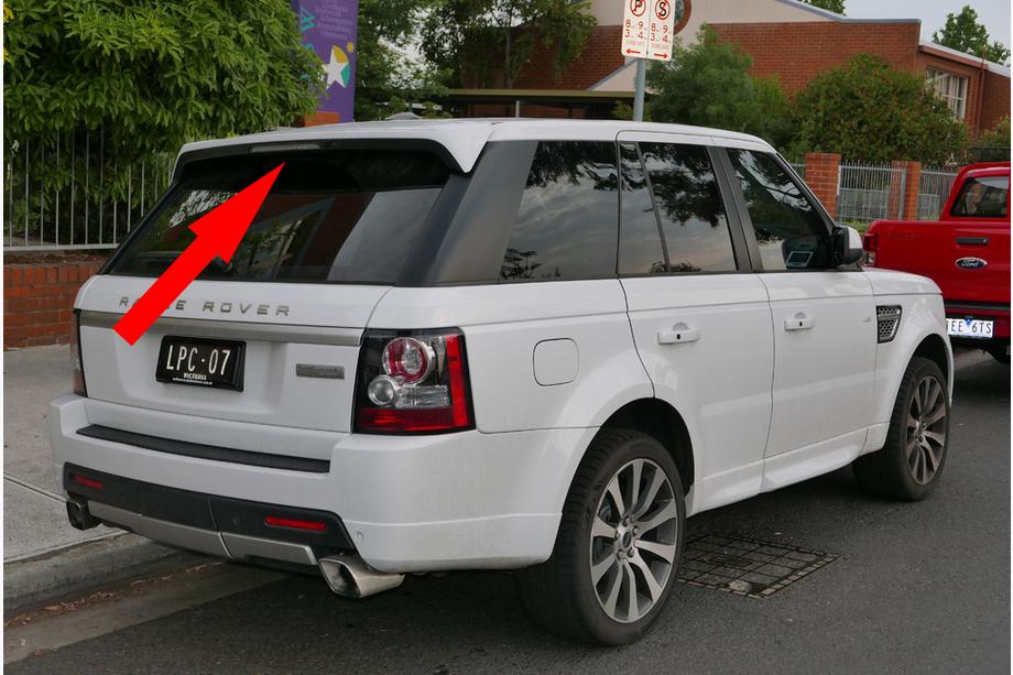 Range Rover Sport 2005-2013 Spoiler (primer per verniciatura) Image