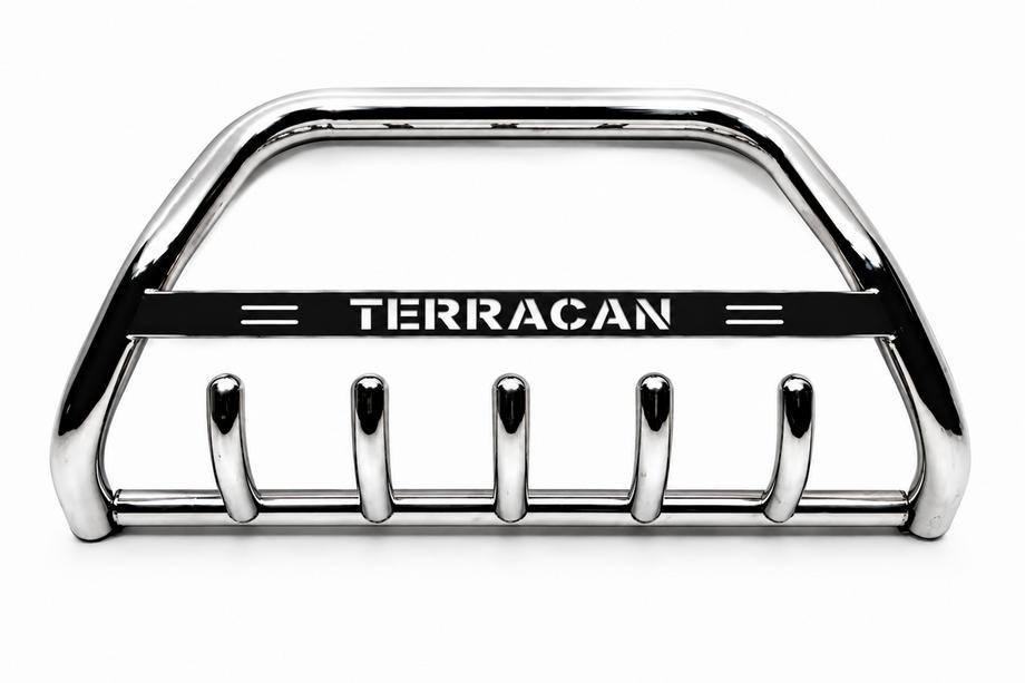 Hyundai Terracan 2001-2007 Parabullbar WT004 Acciaio Inox Image