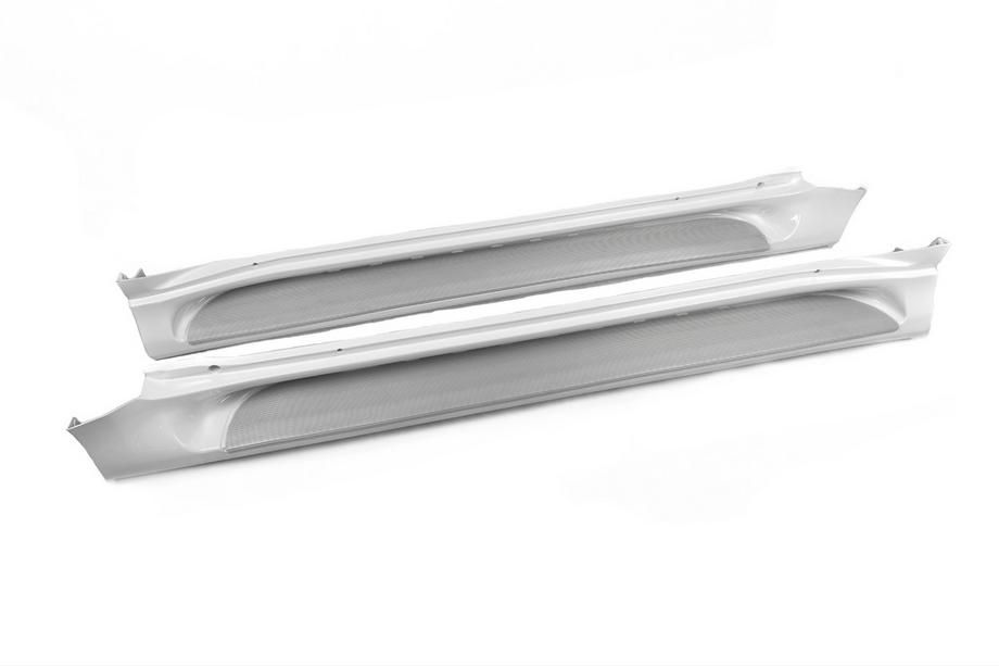 Toyota Land Cruiser Prado 150 2009-2023 Pedane Laterali GX-Style (2 pz, Alluminio) Foto 13