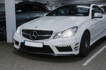 Mercedes E-class coupe C207 2010-2017 Griglia Anteriore (2009-2013, Diamond Silver) foto 3
