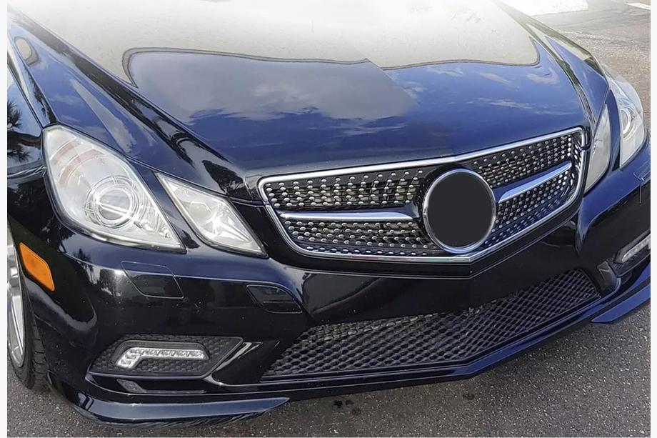 Mercedes E-class coupe C207 2010-2017 Griglia Anteriore (2009-2013, Diamond Silver) Image