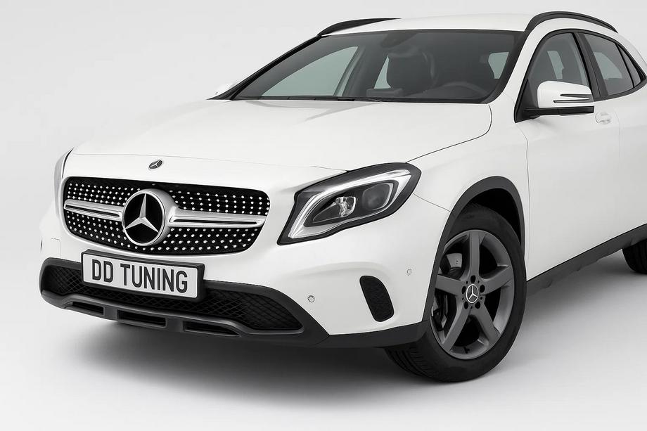 Mercedes GLA X156 2014-2019 Griglia Anteriore Diamond Silver (2017-2019) Image