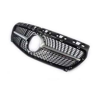 Griglia Anteriore Diamond Silver (2012-2015) Mercedes A-сlass W176 2012-2018 foto 3