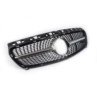 Griglia Anteriore Diamond Silver (2012-2015) Mercedes A-сlass W176 2012-2018 foto 4