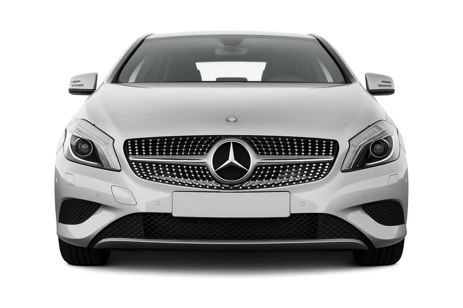 Mercedes A-class W176 2012-2018 Griglia Anteriore Diamond Silver (2012-2015) Image