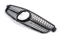 Mercedes C-class W204 2007-2015 Griglia Anteriore Diamond Black foto 3