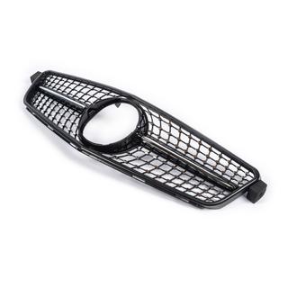 Griglia Anteriore Diamond Black Mercedes C-class W204 2007-2015 foto 3