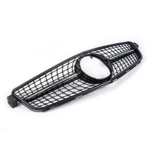 Griglia Anteriore Diamond Black Mercedes C-class W204 2007-2015 foto 4