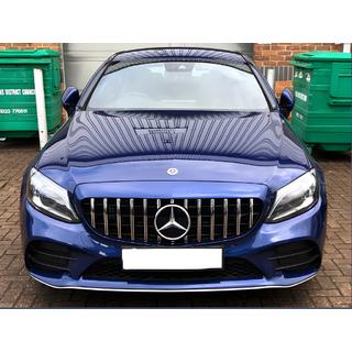 Griglia Anteriore Panamericana GT (per Avantgarde/AMG-Line/C43 AMG) Mercedes C-сlass W205 2014-2021 foto 2