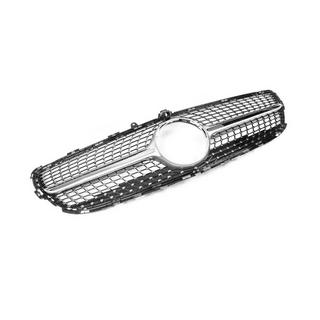 Griglia anteriore con cornice 2014-2018 (Diamond Silver) Mercedes CLS C218 2011-2018 foto 4