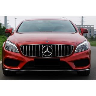 Griglia anteriore con cornice 2014-2018 (GT Panamericana) Mercedes CLS C218 2011-2018 foto 2