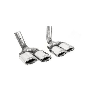 Terminali di scarico AMG G65/G63 V4 (2 pz) Mercedes G class W463 1990-2018 foto 3