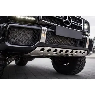 Protezione Paraurti Anteriore Acciaio Inox Mercedes G class W463 1990-2018 foto 2