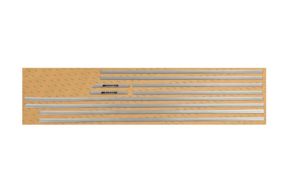 Mercedes G сlass W463 1990-2018 Modanature grigie per porte (inserto) Image