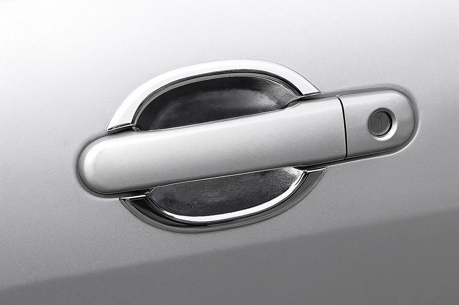 Nissan Tiida 2004-2011 Vaschette maniglie porta (4 pz, plastica) Image