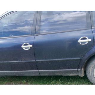 Vaschette maniglie porta (4 pz, acciaio inox) Volkswagen Passat B5 1997-2005 foto 4
