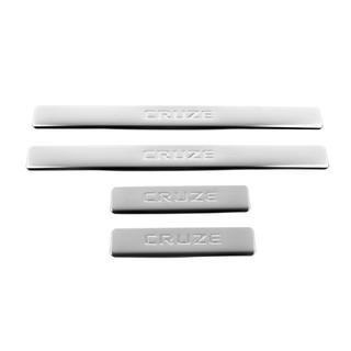 Battitacco in acciaio (4 pz, OmsaLine) Chevrolet Cruze 2009–2015 foto 3