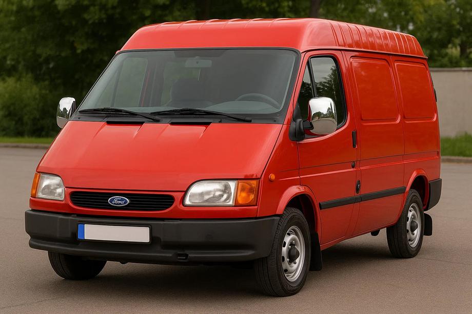 Ford Transit 1991-2000 Coperture Specchietti (2 pz, Acciaio Inox) Foto 1
