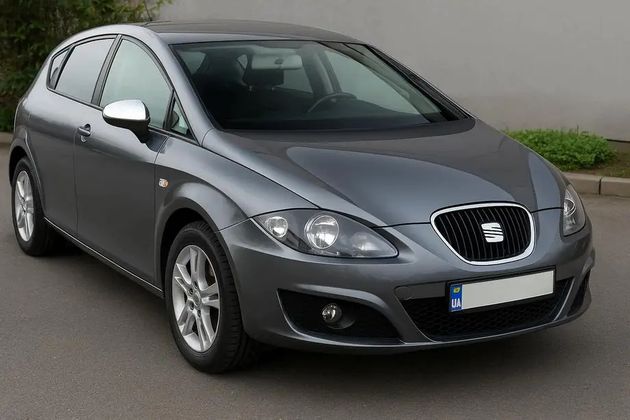 Seat Leon 2005-2012 Calotte specchietti cromate (2005-2010, 2 pz, acciaio inox) Image