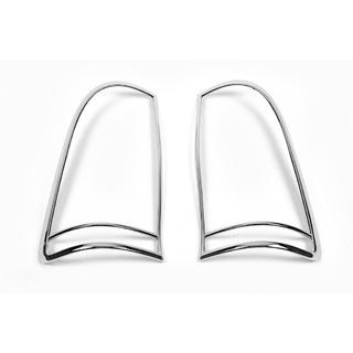 Coperture Cromate Fanali Posteriori 2004-2008 (2 pz, plastica) Toyota Hilux 2006-2015 foto 3