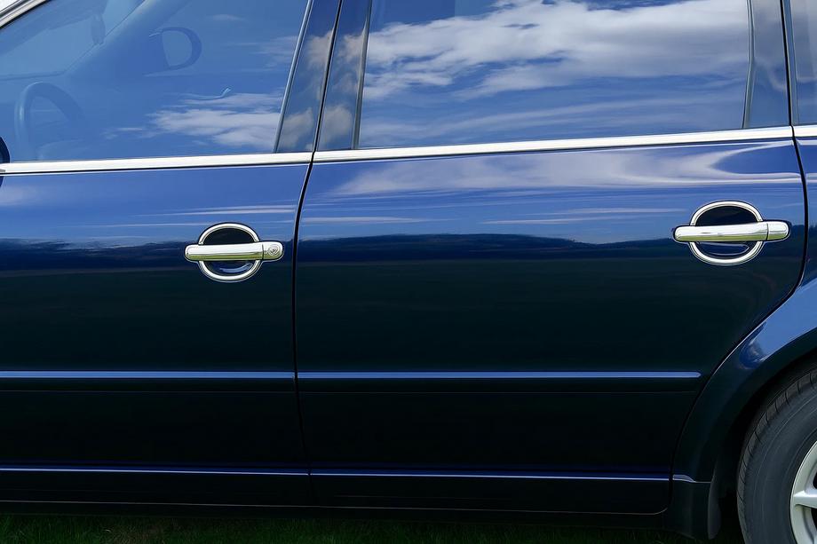 Volkswagen Golf 5 2003-2009 Vaschette maniglie porta (4 pz, acciaio inox) Image