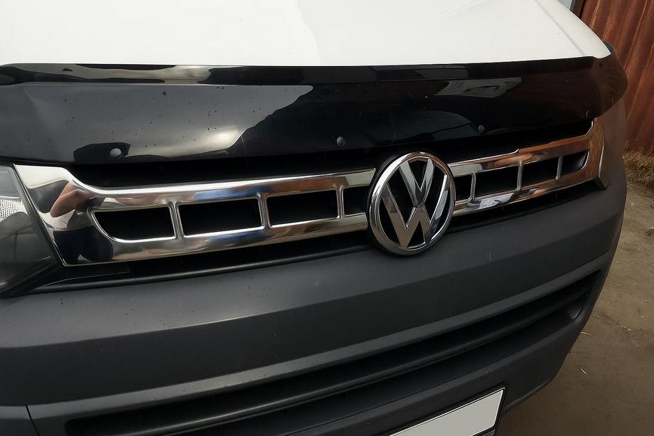 Volkswagen T5 2010-2015 Coperture Griglia Cromate (Carmos, 2 pz, Acciaio Inox) Foto 3