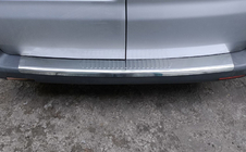 Volkswagen T5 2010-2015 Protezione paraurti posteriore con bordo (Carmos V1, acciaio inox) foto 5