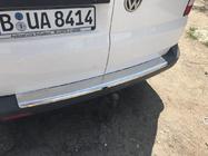 Volkswagen T5 2010-2015 Protezione paraurti posteriore con bordo (Carmos V1, acciaio inox) foto 2