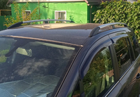 Opel Zafira B 2005–2011 Barre portatutto in alluminio (Caravan, cromo) foto 1