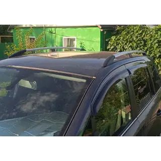 Barre portatutto in alluminio (Caravan, cromo)