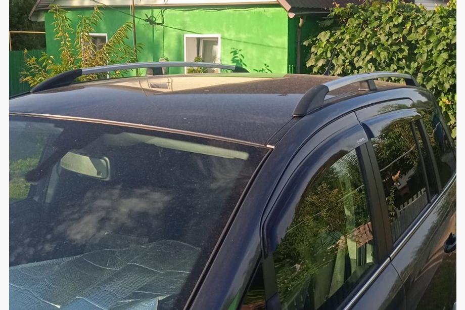 Opel Zafira B 2005–2011 Barre portatutto in alluminio (Caravan, cromo) Image