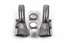 Range Rover Sport 2005-2013 Terminali di scarico V1 (2 pz, acciaio inox) foto 3