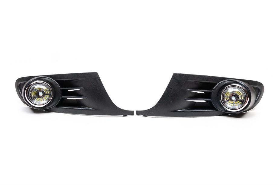Volkswagen Golf 6 2008-2014 Fendinebbia con inserti (con lampadina LED) Foto 2