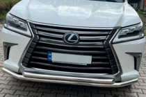 Lexus LX570/450d 2008-2022 Protezione Anteriore ST014 (2015+, Acciaio Inox) foto 4